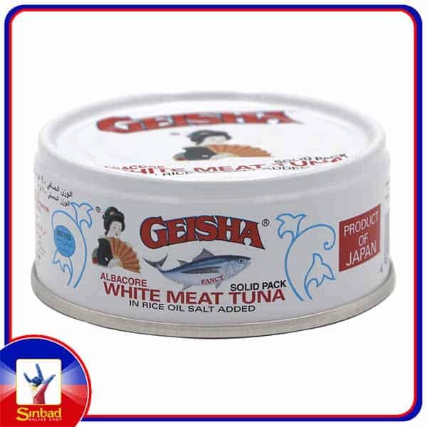 GEISHA WHITE MEAT TUNA IN OIL 100 GM