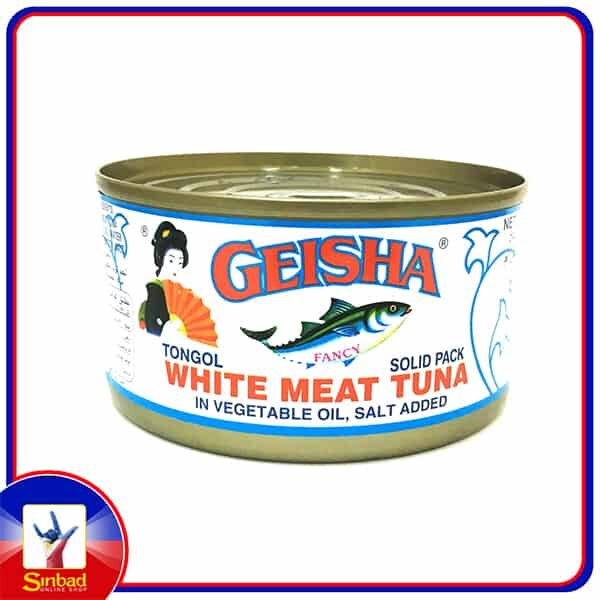 GEISHA WHITE MEAT TUNA IN OIL  200 GM