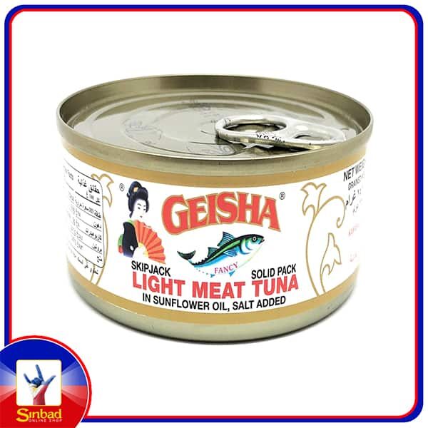 GEISHA LIGHT MEAT TUNA FLAKE OIL 95 GM