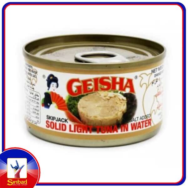 GEISHA LIGHT MEAT TUNA IN WATER   100 GM