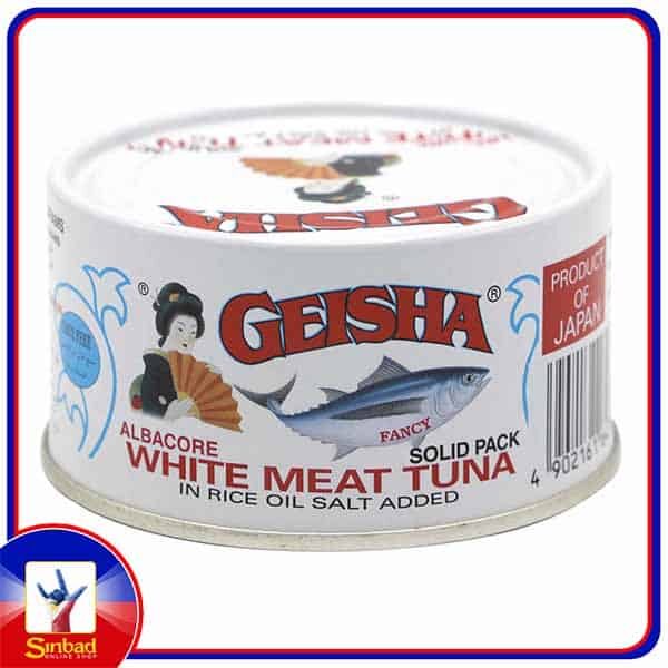 GEISHA WHITE MEAT TUNA  in OIL 141gm