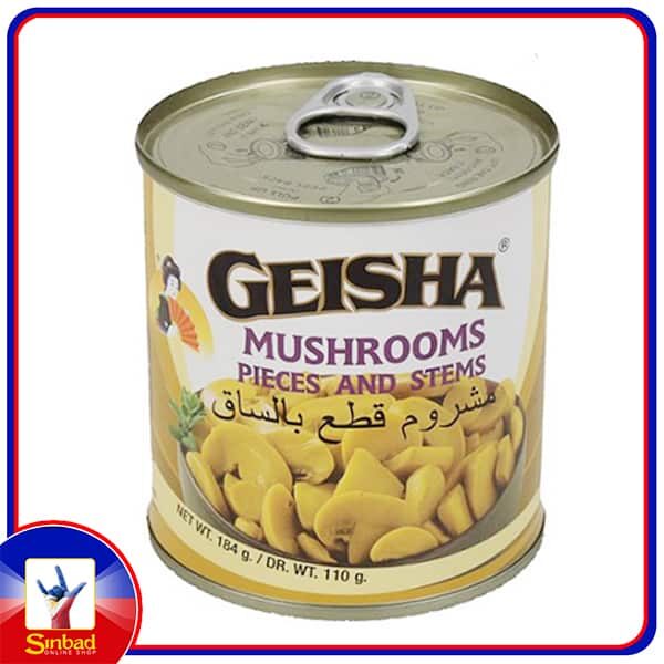 Geisha Mushroom Pieces & Stems 184gm