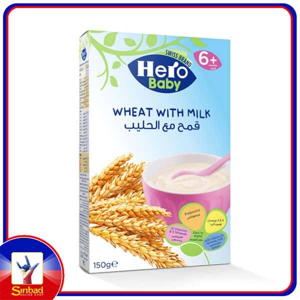 HERO BABY Cereals Wheat with Milk 150gm