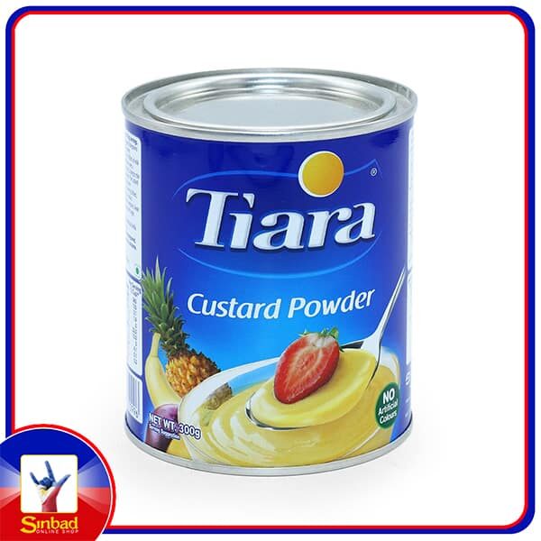 TIARA Custard Powder Tin 300gm