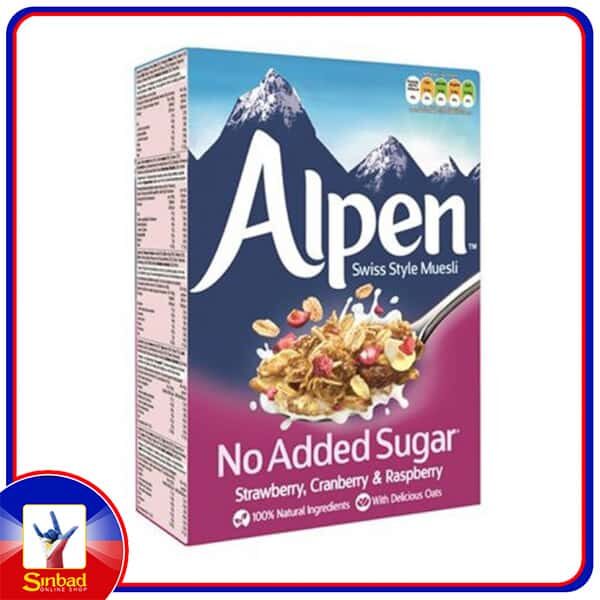 Alpen No Added Sugar Strawberry  560 GM