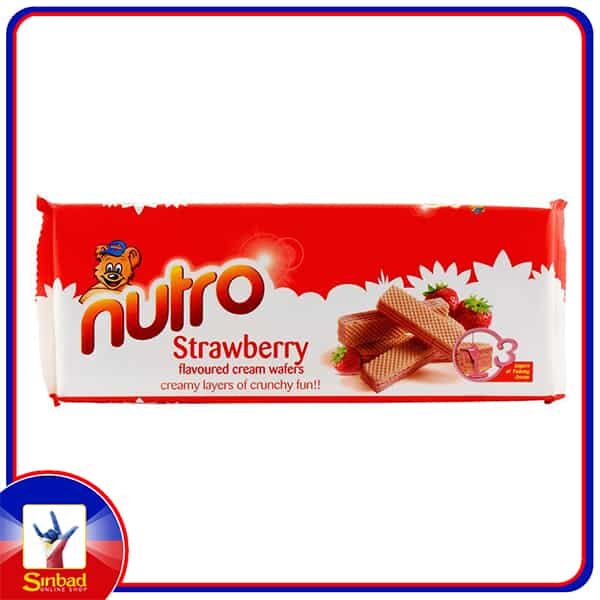 Nutro Wafer - Strawberry 75gm