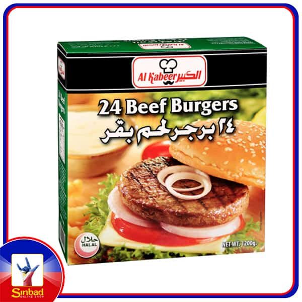 AL KABEER Onion Beef Burger 24x1200gm