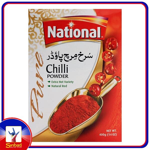 NATIONAL Chilli Powder  400gm