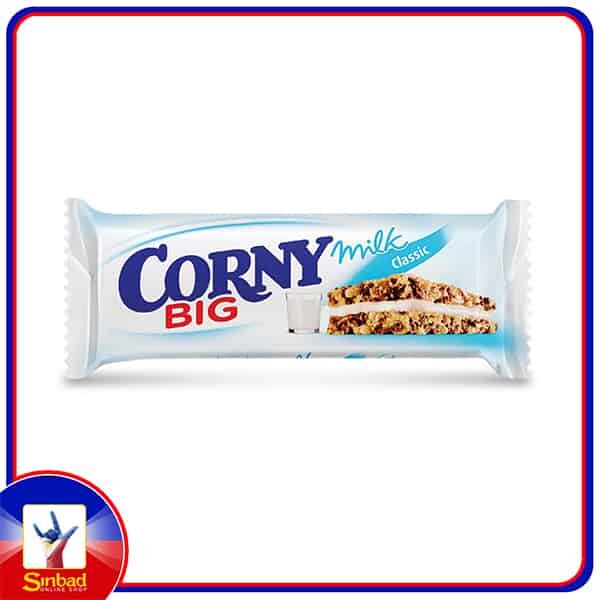 CORNY BIG Milk Classic Cereal bar  120gm