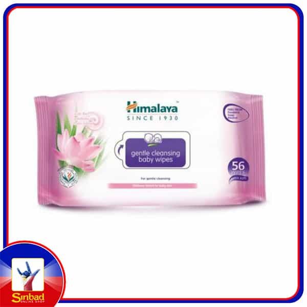 HIMALAYA Baby Wipes  Gentle Cleansing 56s
