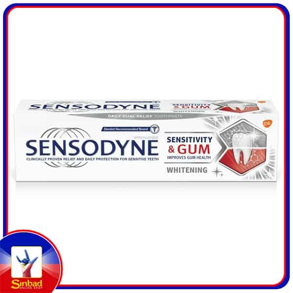 SENSODYNE DR Toothpaste  SENSITIVITY & GUM WHITENING  75ml