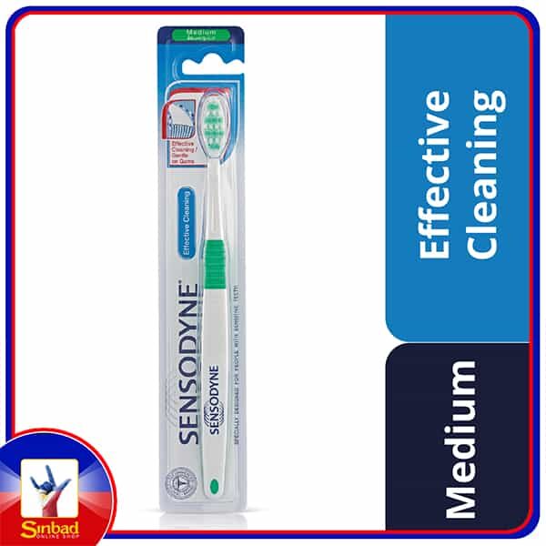 SENSODYNE Toothbrush  Effective Cleaning  Medium