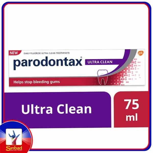 PARODONTAX Toothpaste  Daily Fluoride  Ultra Clean  75 ml