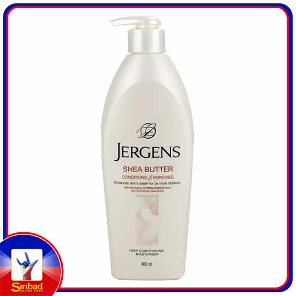 JERGENS Lotion 400 ml  Hydralucence  Shea Butter