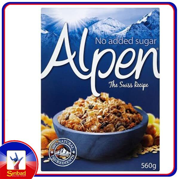 Alpen  No Added Sugar  Muesli 560 GM
