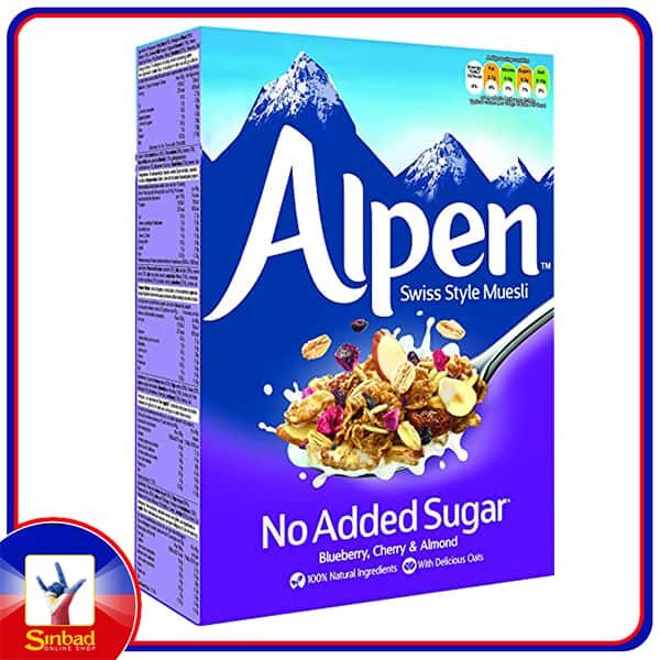Alpen No Added Sugar Blueberry 560 GM