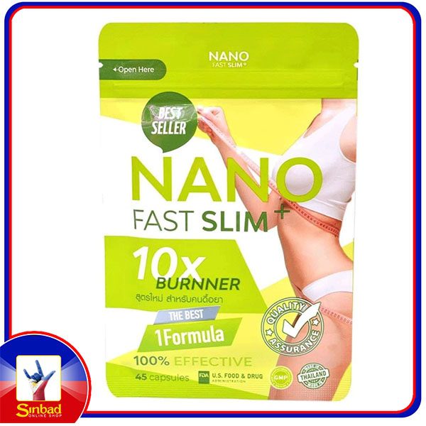 Nano Fast Slim 10X Burner 45capsule