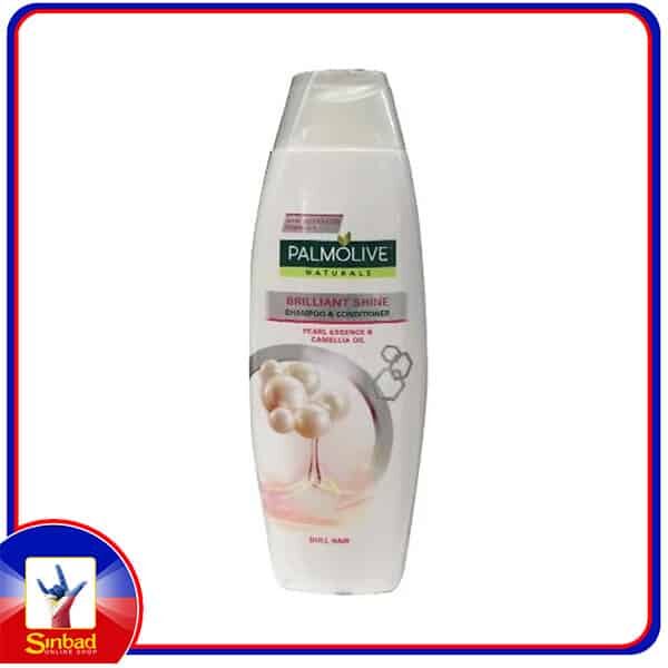 Palmolive Naturals - Shampoo and Conditioner - Brilliant Shine - Pearl Essence & Camellia Oil 180ml