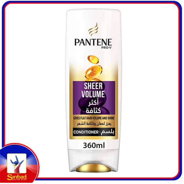 Buy Pantene Pro-V Sheer Volume Conditioner 360ml Online in Kuwait | Sinbad  Online Shop