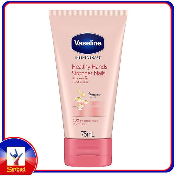8712561485548 - Vaseline Intensive Care Healthy Hands Stronger Nails Body  Lotion 200ml