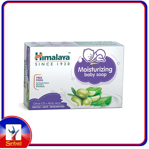 Himalaya Moisturizing Baby Soap With Aloe Vera 125g