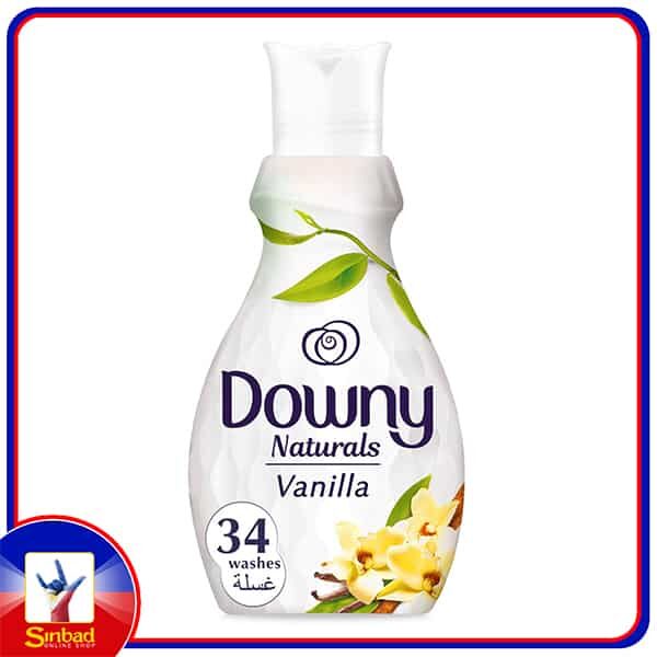 Downy Naturals Concentrate Fabric Softener Vanilla Scent 1.38Litre