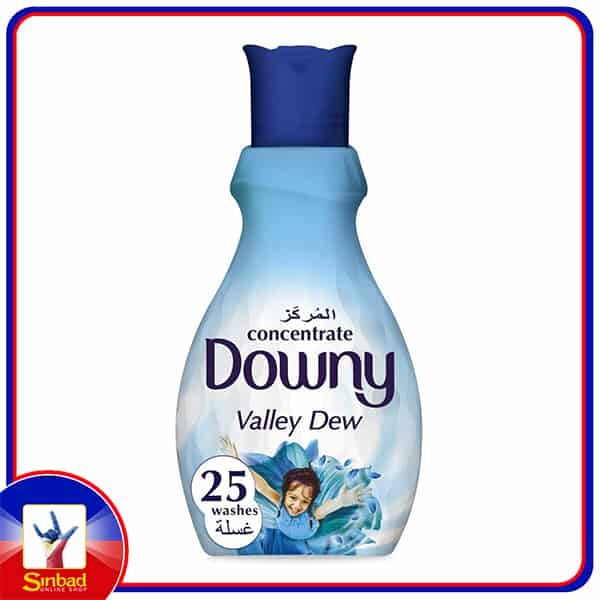 Downy Concentrate Fabric Softener Valley Dew 1Litre, 25 Loads