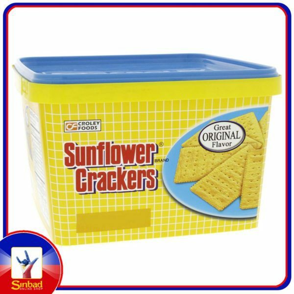 Sunflower Crackers Great Original Flavor box 800g