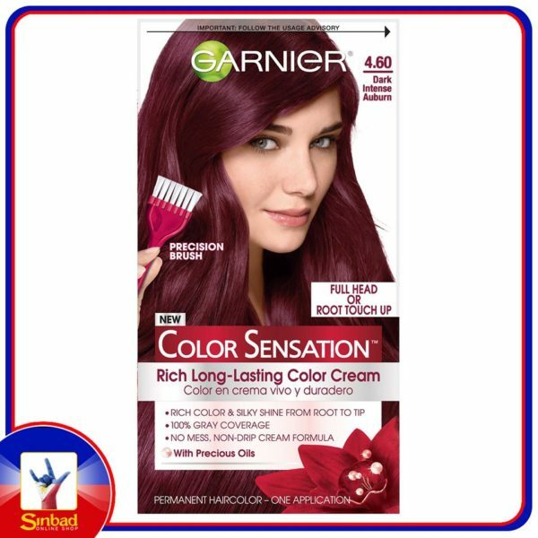 Garnier Color Sensation Rich Long-Lasting Color Cream - 4.60 Dark Intense Auburn