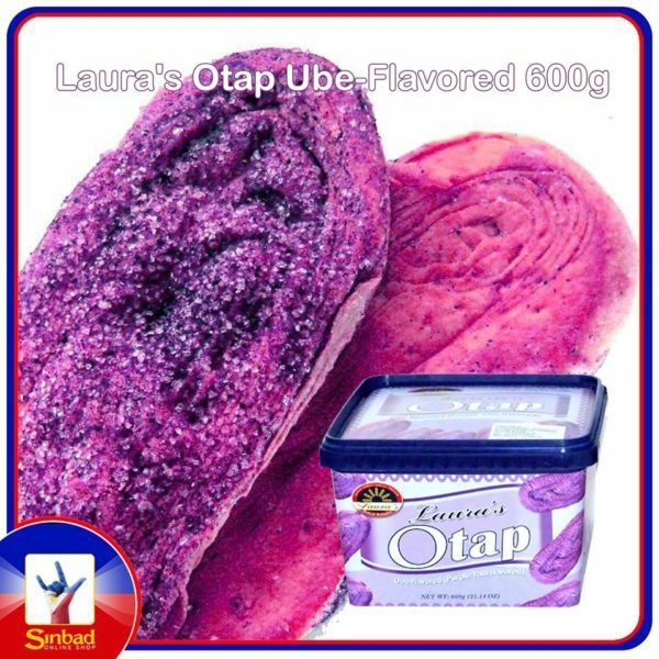 Laura's Otap ube flavored ( purple yam flavored ) box 600g