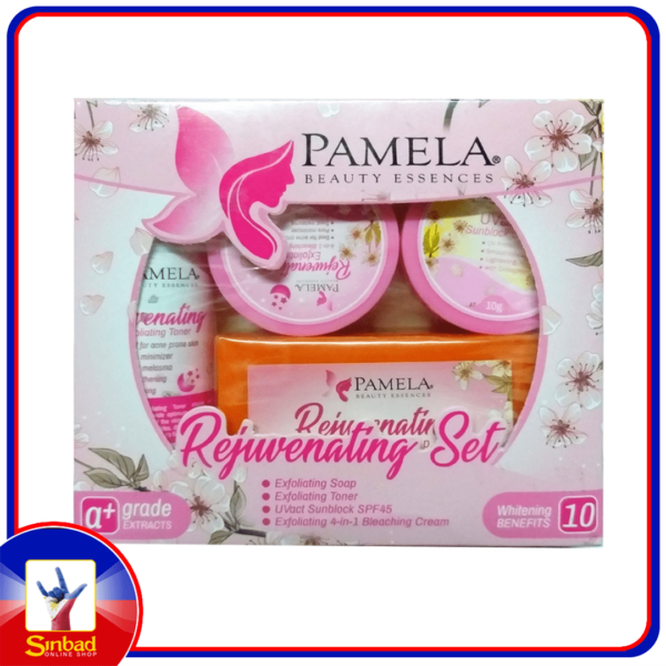 Pamela Beauty Essences Rejuvenating Set 2 ( Skin Rebon, Glassy skin, Pimples, Skin Whitening)