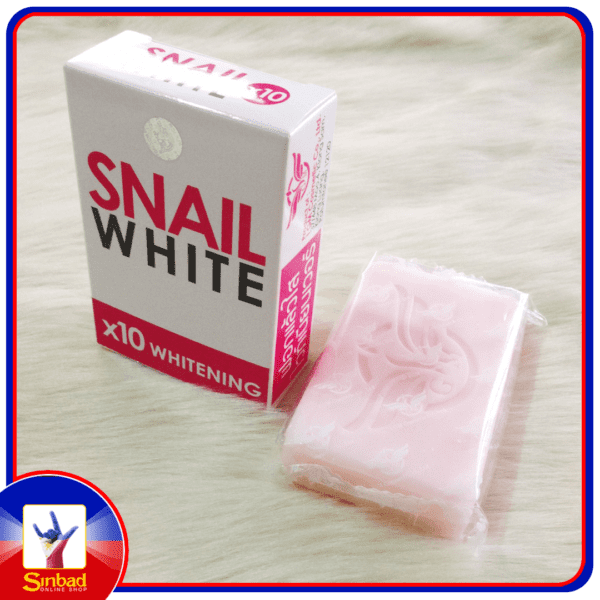 SNAIL WHITE X10 WHITENING SOAP 70g