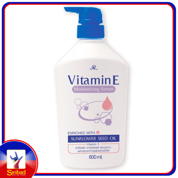 Vitamin E Moisturizing Serum Body Lotion Enriched With Sunflower Seed Oil 600ml