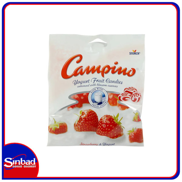 .com : Campino Yogurt & Fruit Hard Candies - Strawberry -  (120g/4.2oz) : Grocery & Gourmet Food