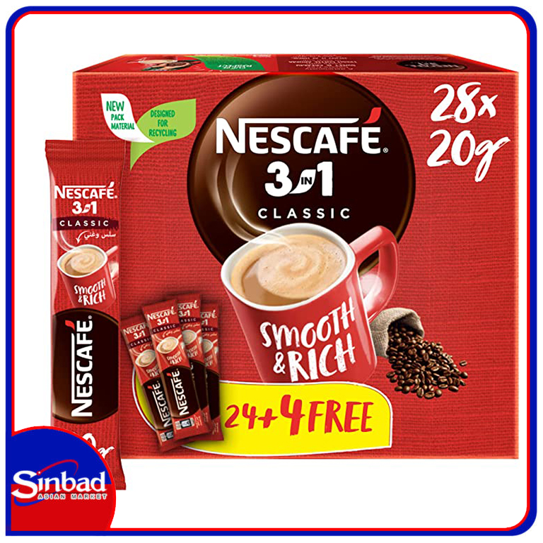 Nescafe Breakfast 3 In 1 Sachet 32g - Ovenfresh Bakery & Restuarant