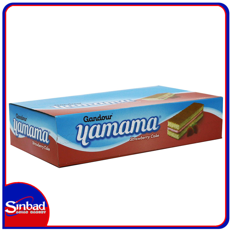 Gandour Yamama Strawberry Donut Cake 12 x 37 g Online at Best Price | Cakes  | Lulu KSA